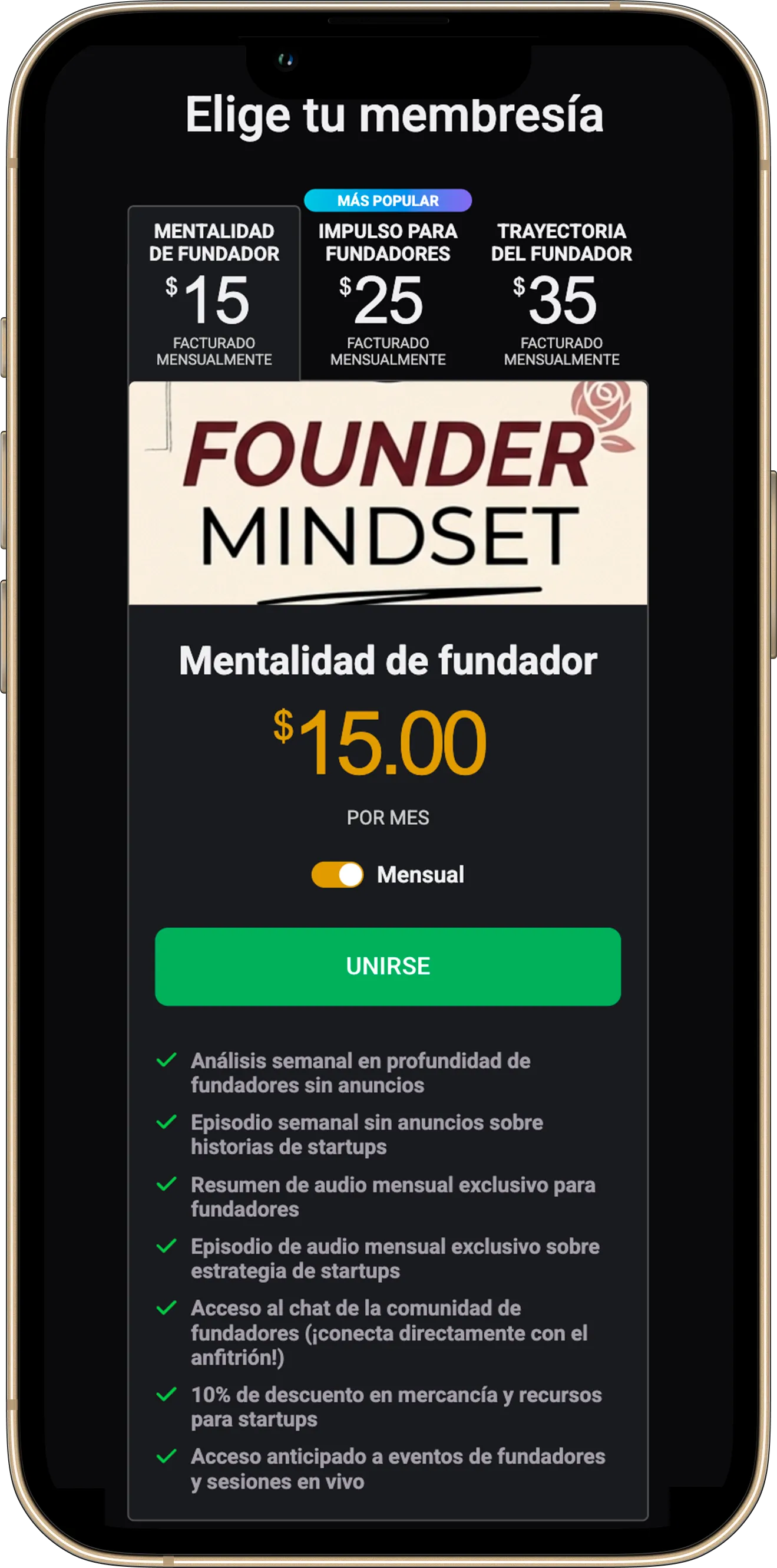 Suscripción